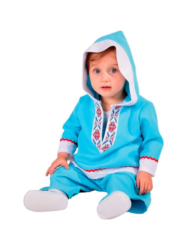 Eskimo outfit baby blauw main product photo