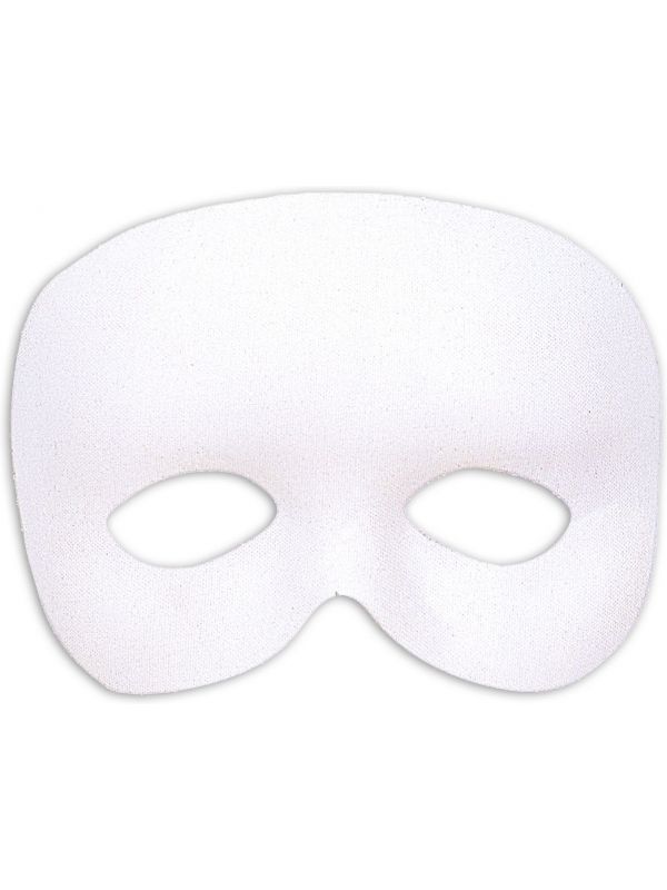 Fantoom oogmasker wit