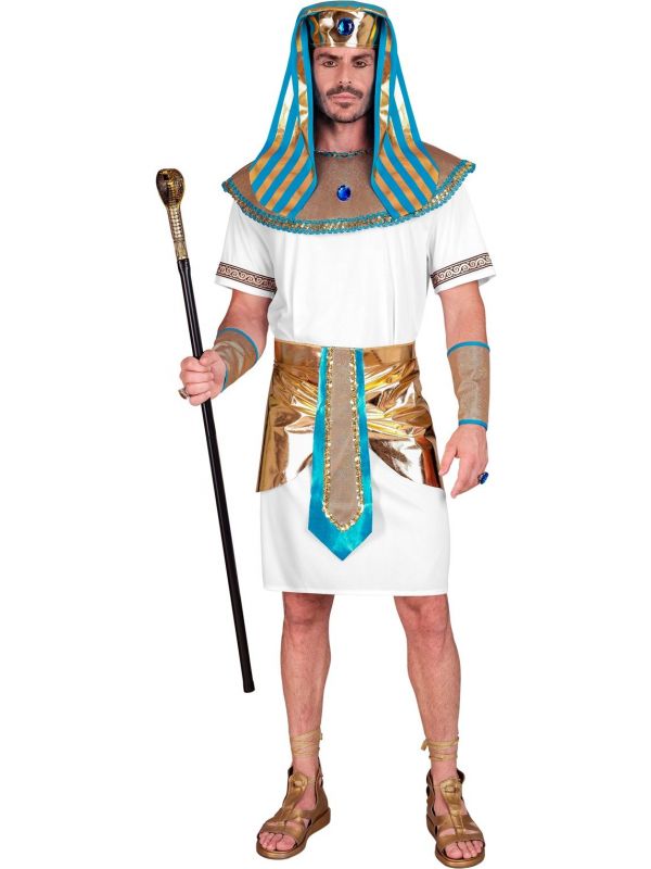 Farao kostuum wit mannen