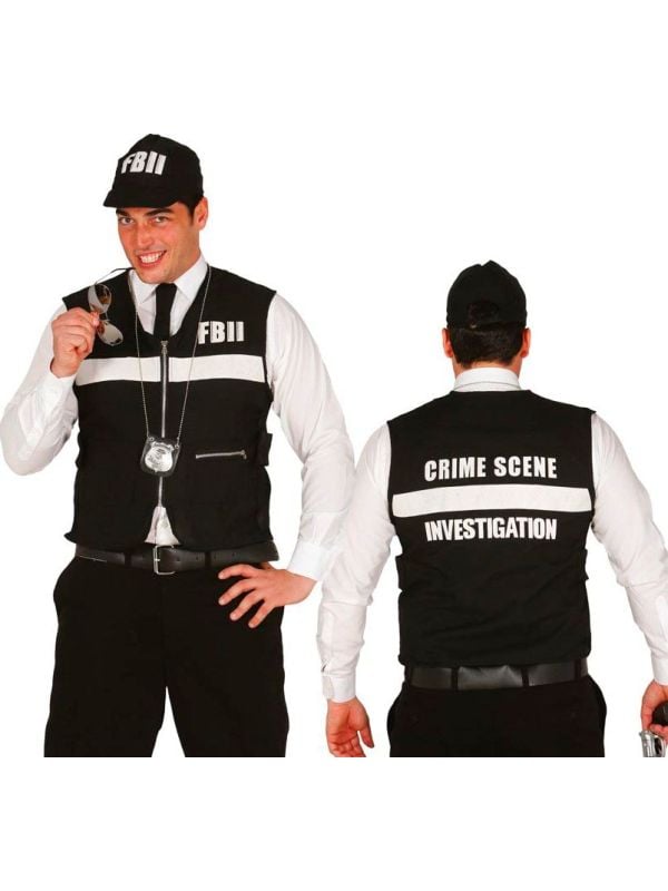 FBI outfit carnaval