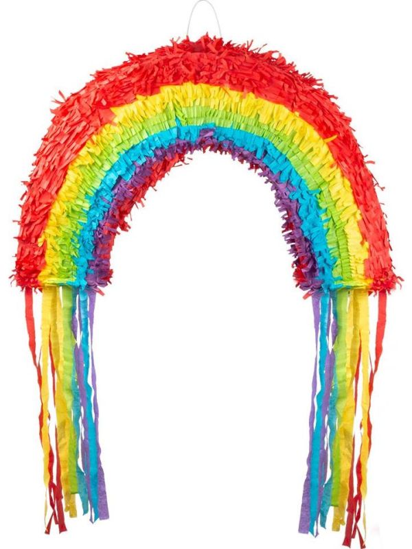 Feest piñata regenboog