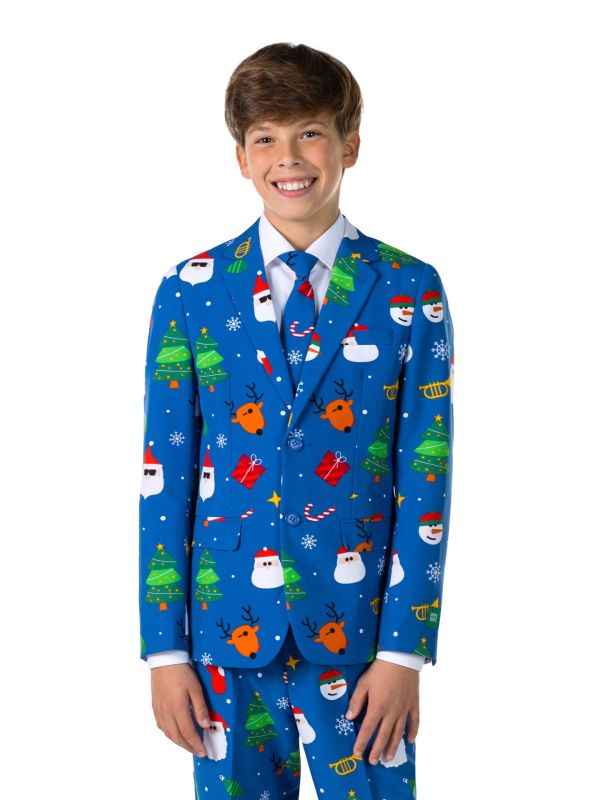 Festivity Blue suit Jongens Opposuits