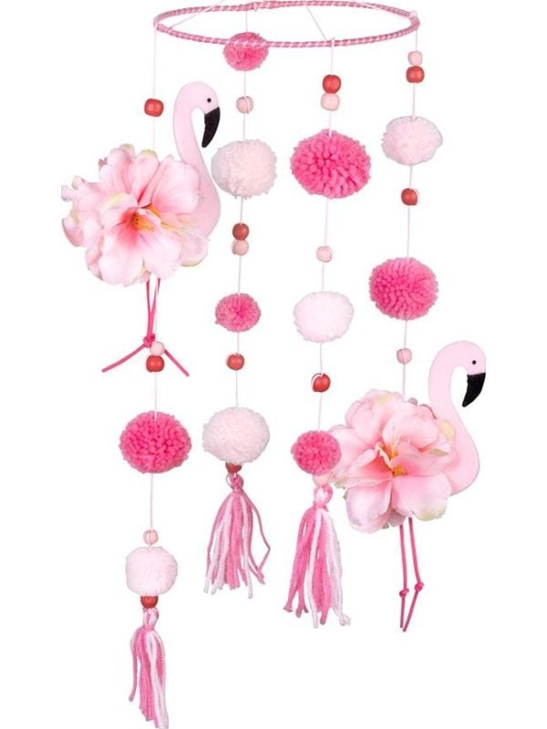 Flamingo dromenhanger roze