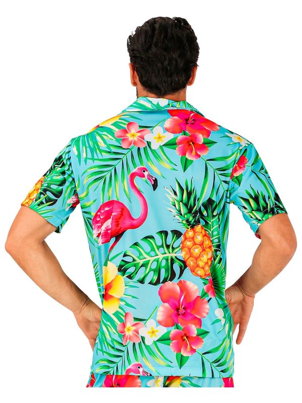 Flamingo blouse heren online