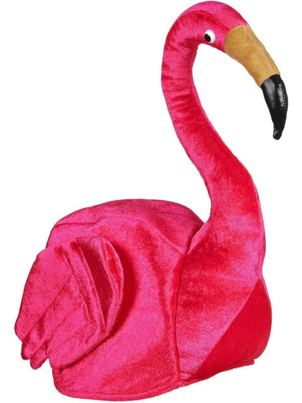 Flamingo hoed roze