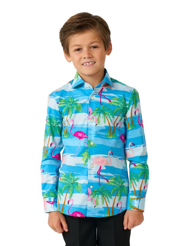 Flaminguy Boys shirt Jongens Opposuits