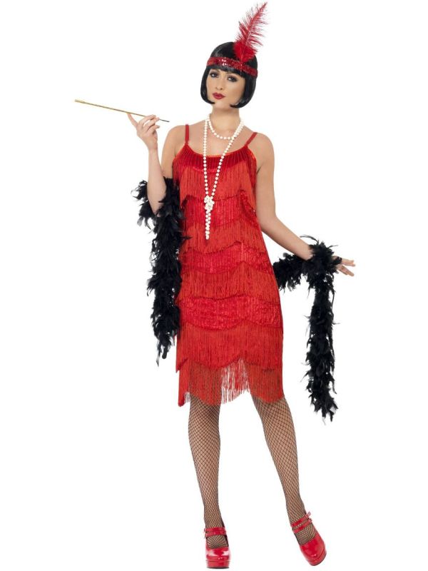 Flapper pakje rood dames main product photo