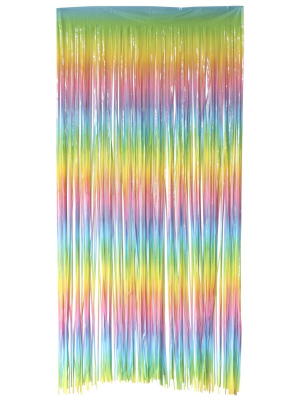 Folie pastel deurgordijn 200cm