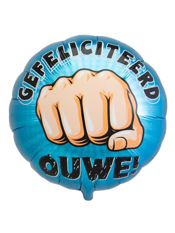 Folieballon gefelictieerd ouwe