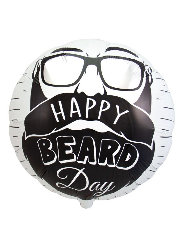 Folieballon happy beard day