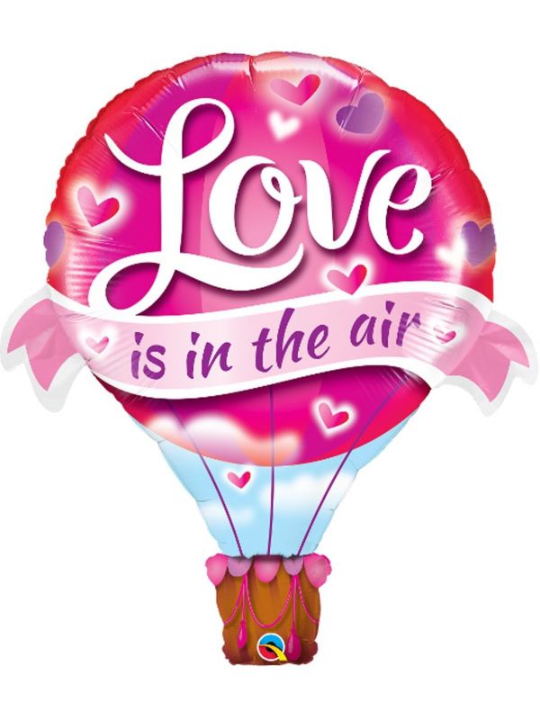 Folieballon love is in the air