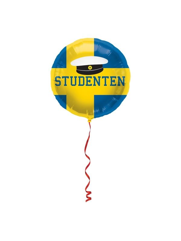 Folieballon studenten themafeestje