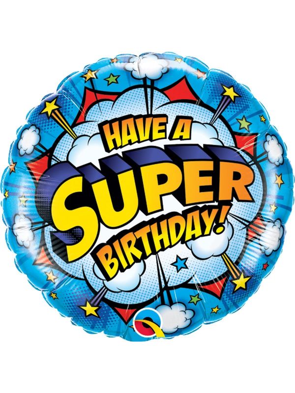Folieballon super birthday
