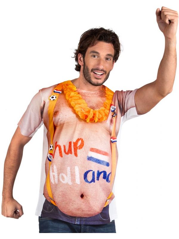 Fotorealistisch shirt nederland supporter
