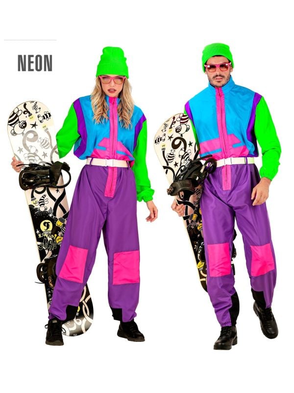 Fout snowboard ski pak neon