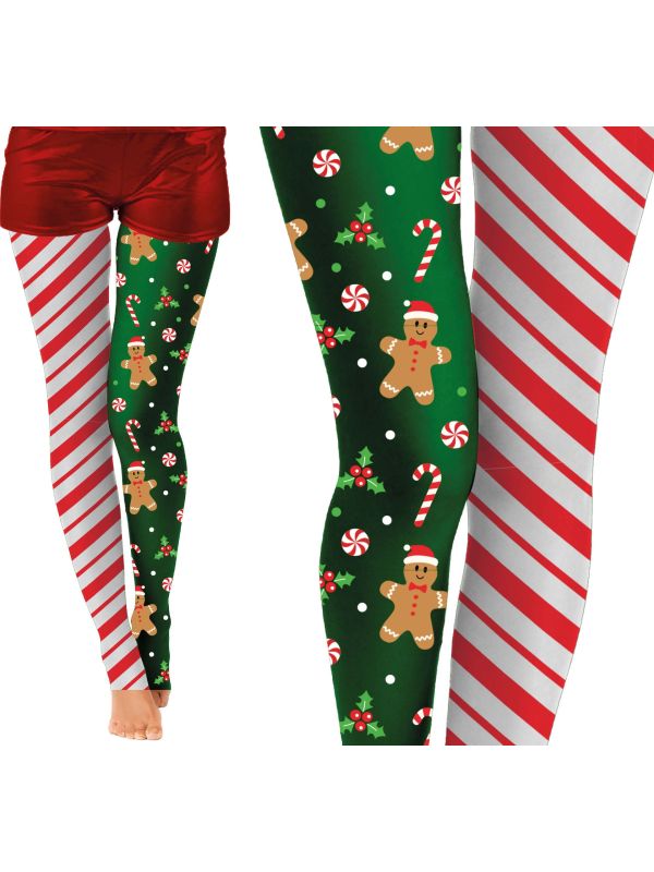 Foute kerst gingerbread panty dames main product photo
