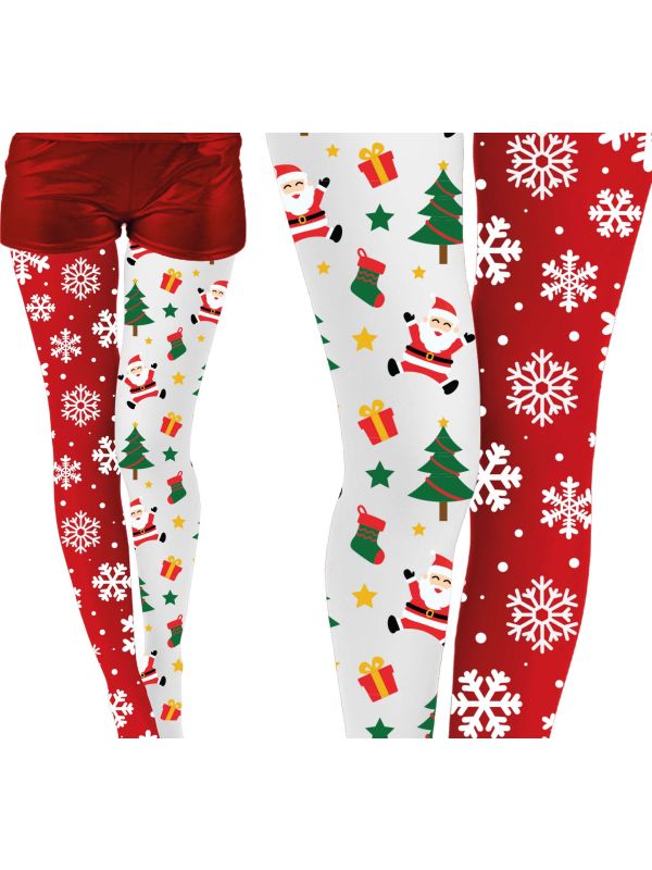 Foute kerstboom panty dames main product photo