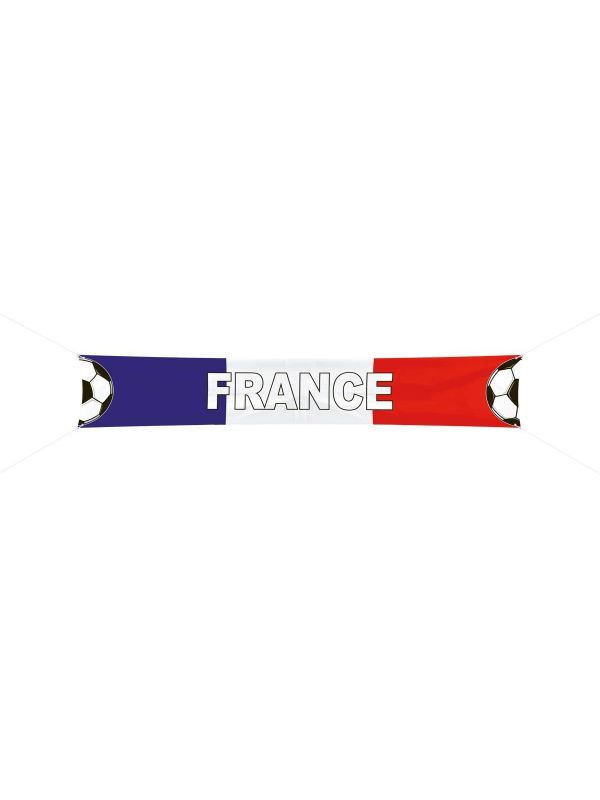 Frankrijk voetbal spandoek