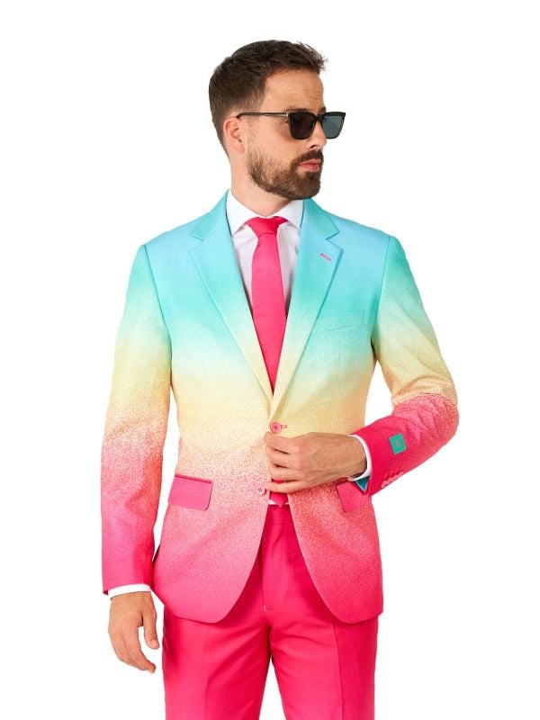 Funky Fade suit Heren Opposuits