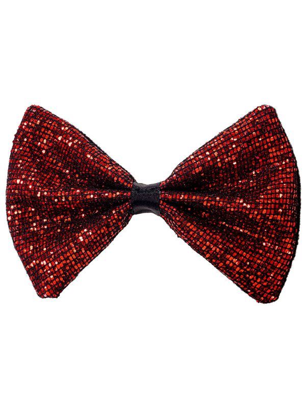 Gala vlinderstrik rood glitter main product photo