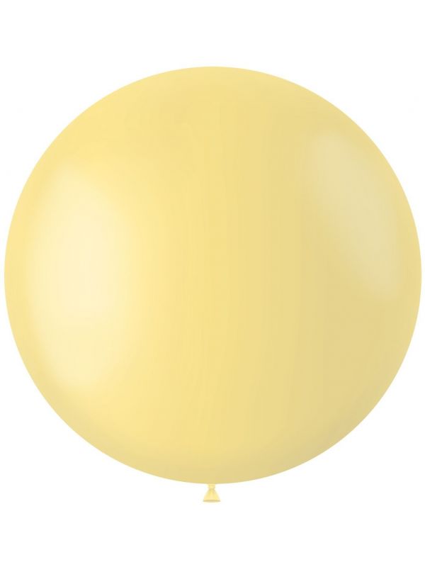 Gele ballon matte kleur