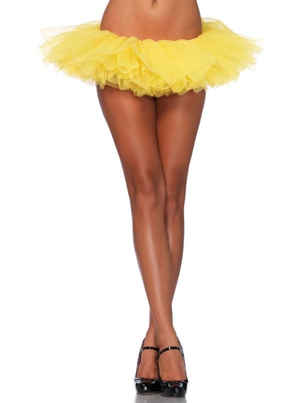 Gele organza tutu