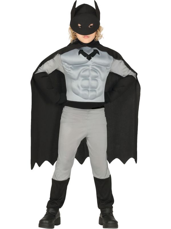 Gespierd batman outfit jongen