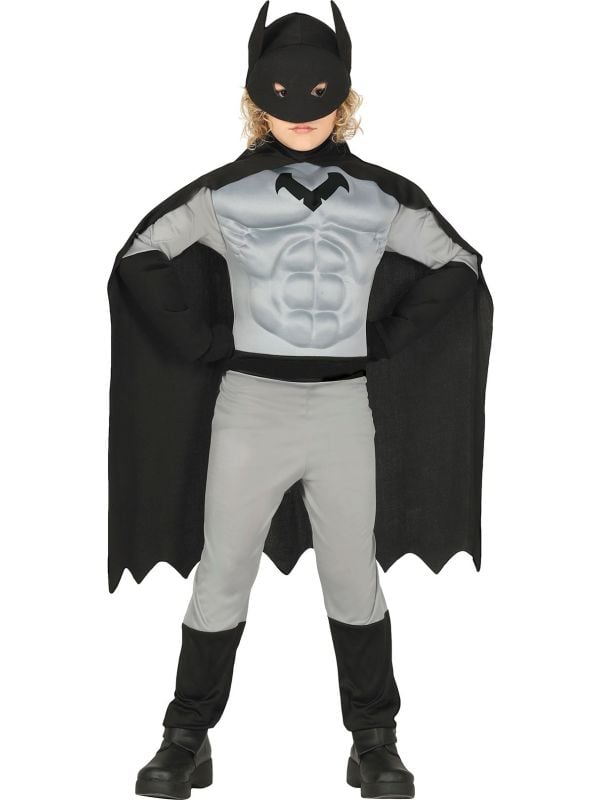 schild Onbelangrijk Moeras Gespierd batman outfit jongen | Feestkleding.nl