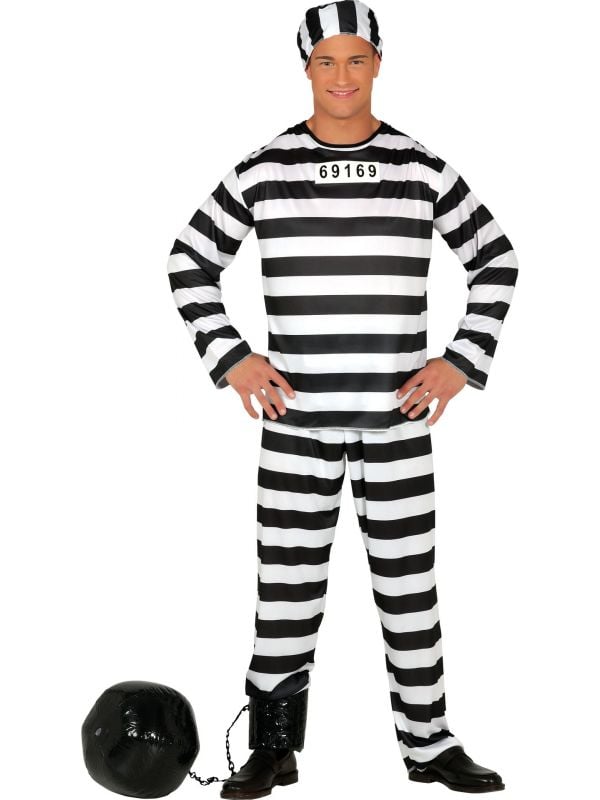 Gevangenen kostuum