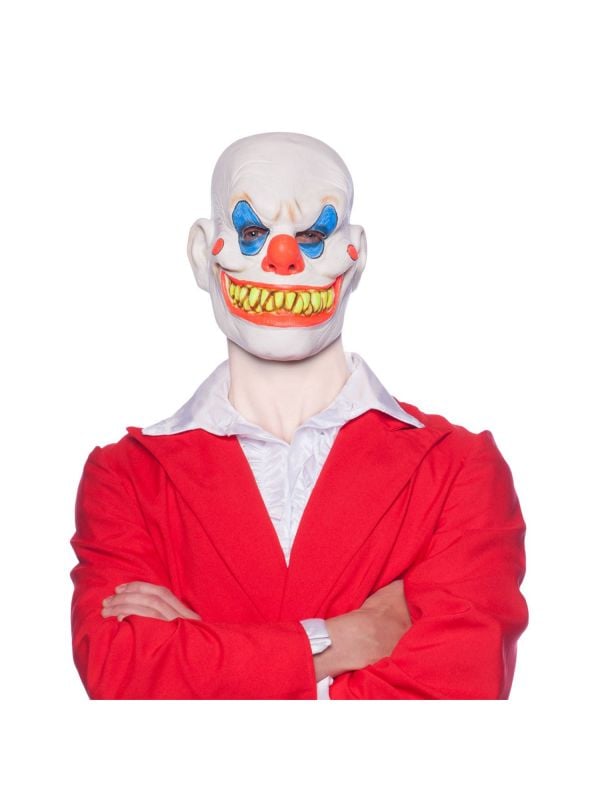 Gezichtsmasker creepy horror clown latex