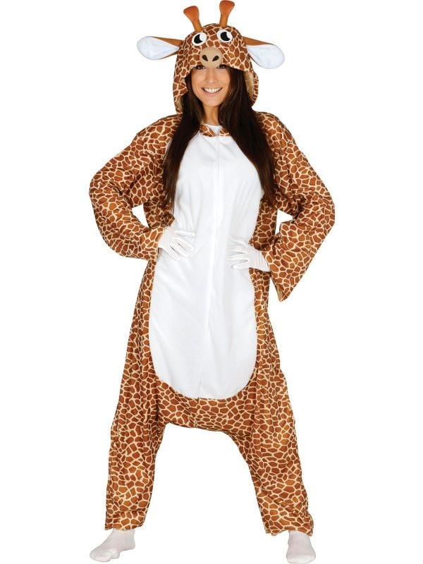 Giraffe pyjama jumpsuit