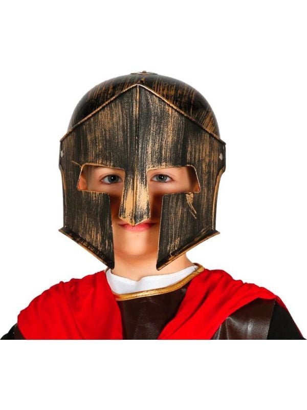 Gladiator bronzen helm kind