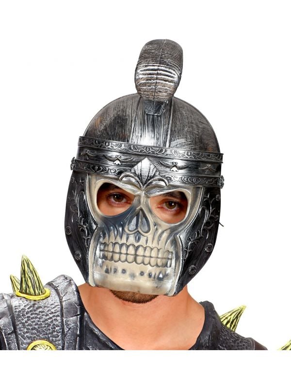 Gladiator schedel helm grijs