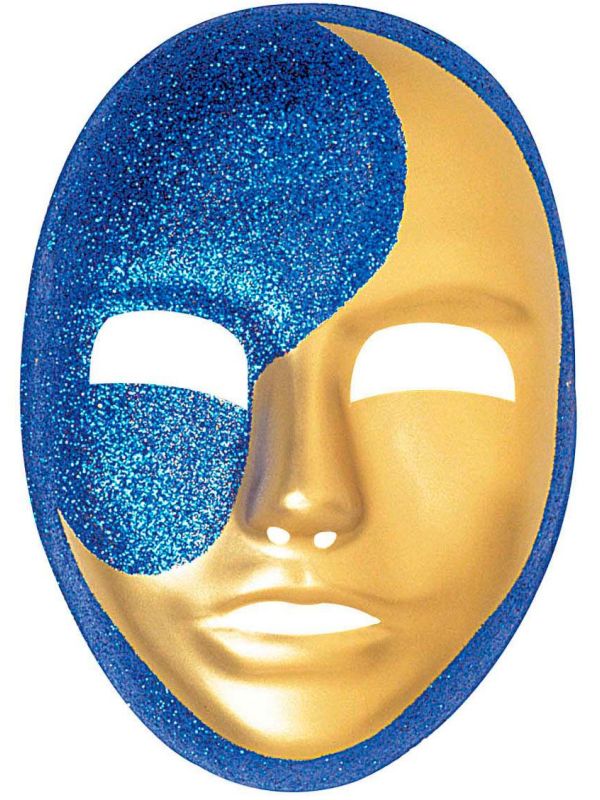 Glitter maan masker