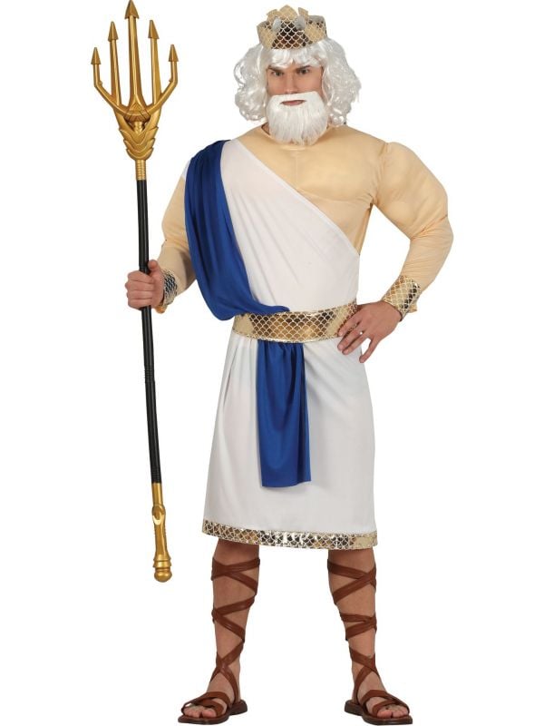 God Poseidon outfit heren