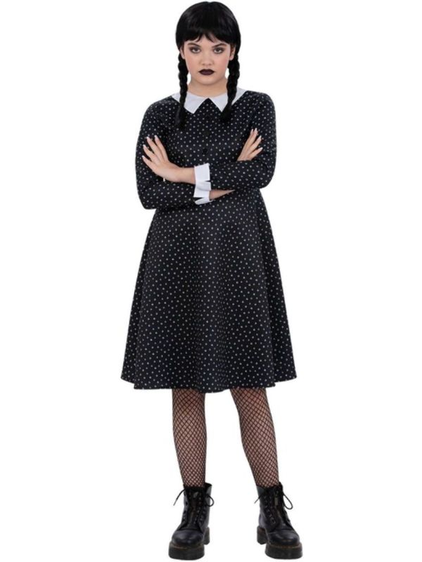 Gothic Schoolmeisje Kostuum Zwart main product photo