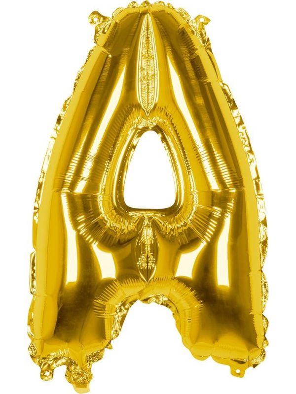 Gouden ballon letter A