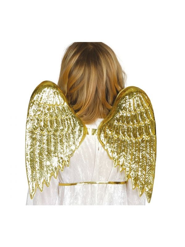 Gouden engel vleugels kind