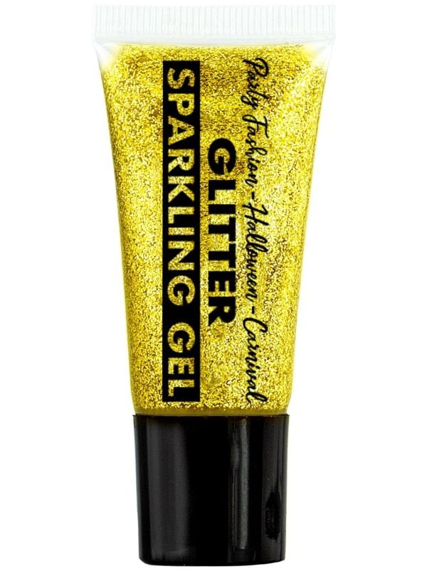 Gouden glitter schmink