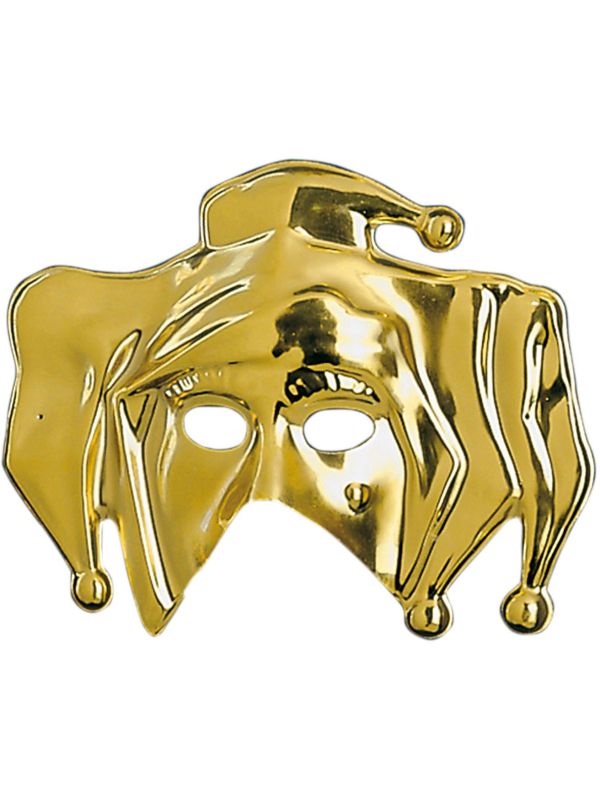 Gouden joker masker