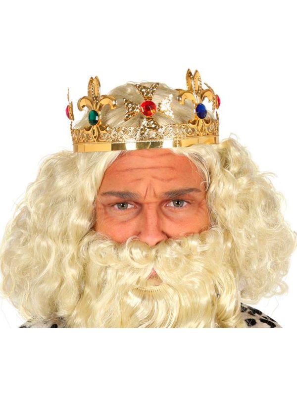 Gouden kroon met edelstenen main product photo