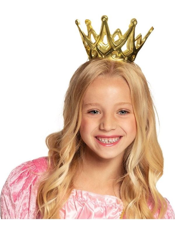 Gouden kroontje prinses meisjes