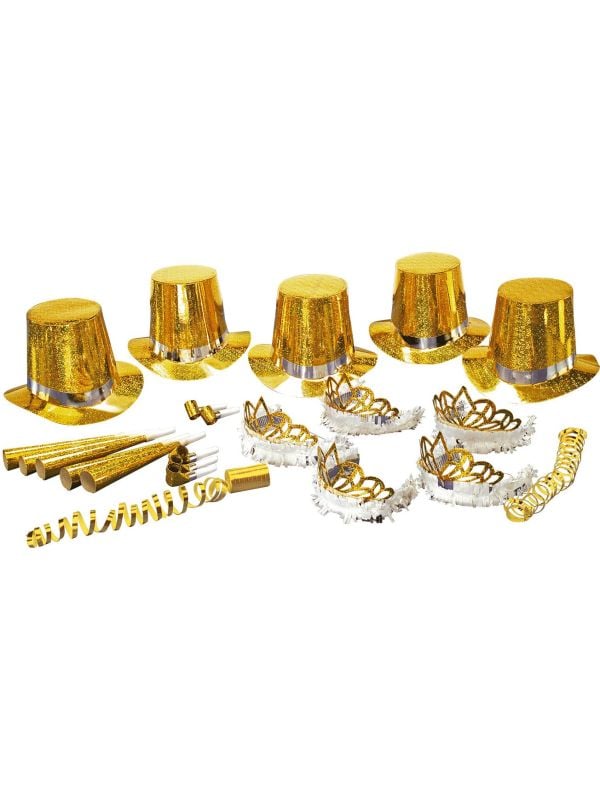 Gouden las vegas party set