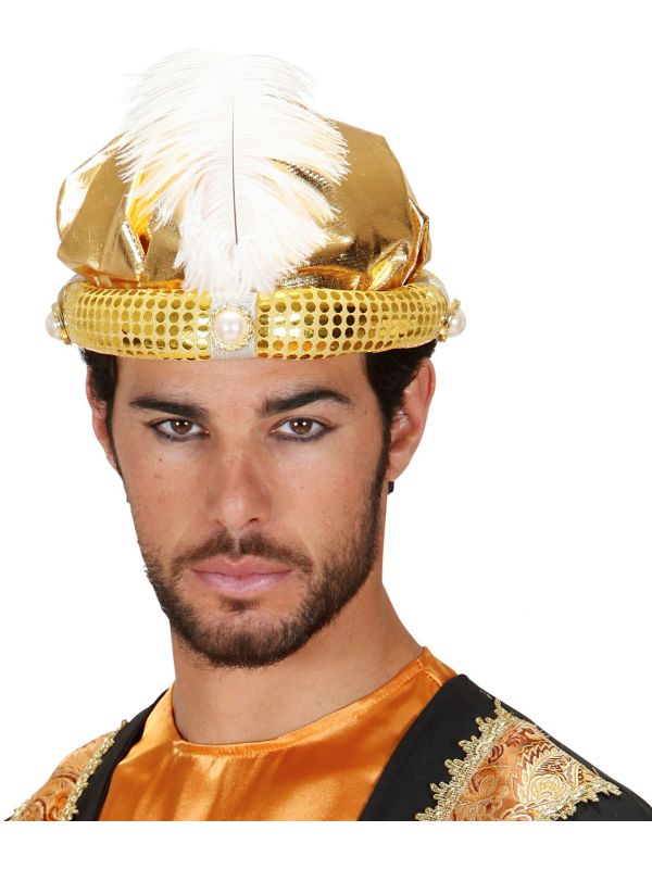 Gouden Sultan muts