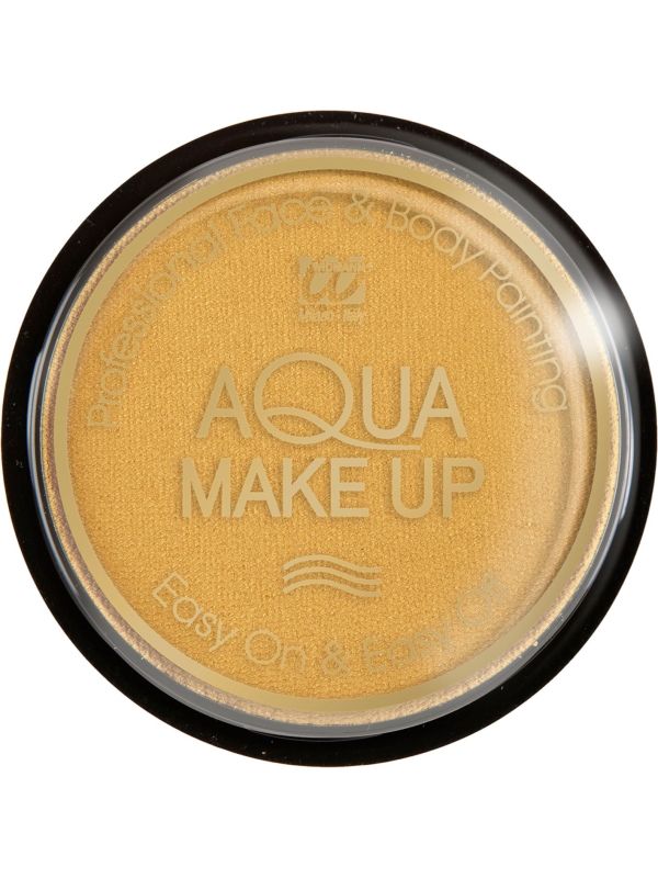 Gouden waterbasis make-up metallic