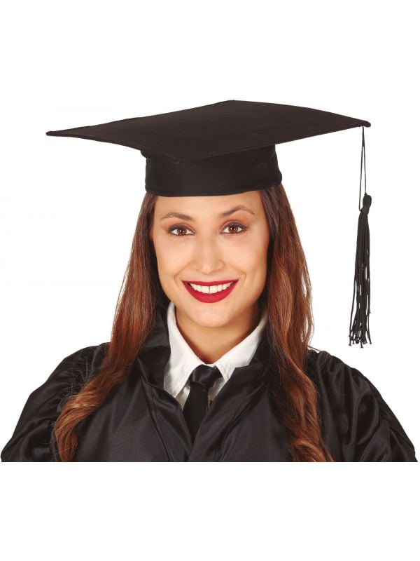 Graduation hoed zwart