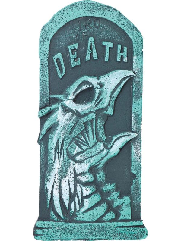 Grafsteen skelet vogel 43 x 22 cm halloween main product photo