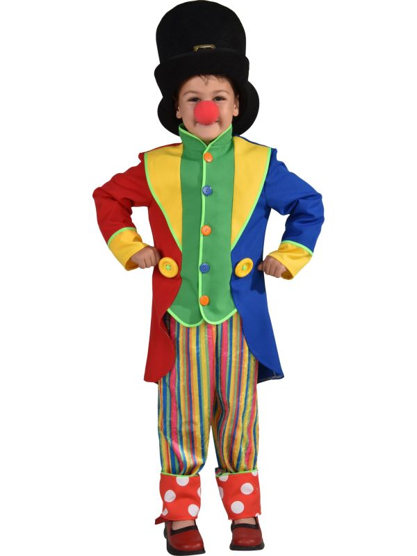 Grappig clownspak kind main product photo