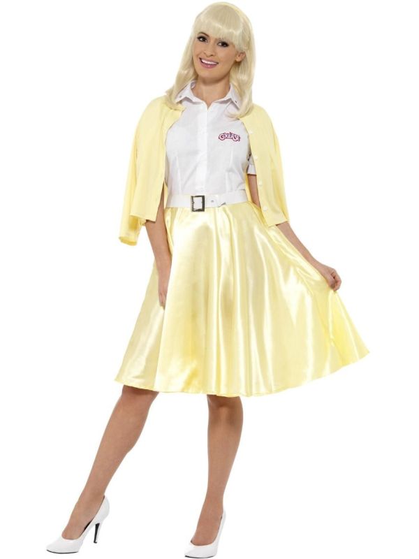 Grease Sandy outfit geel main product photo