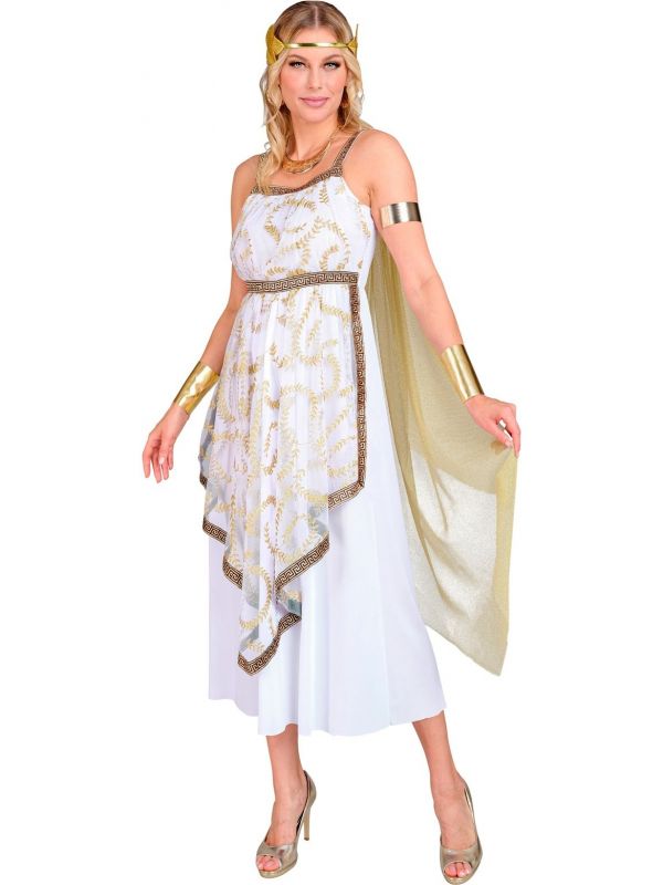 Griekse godin sierlijke jurk vrouwen